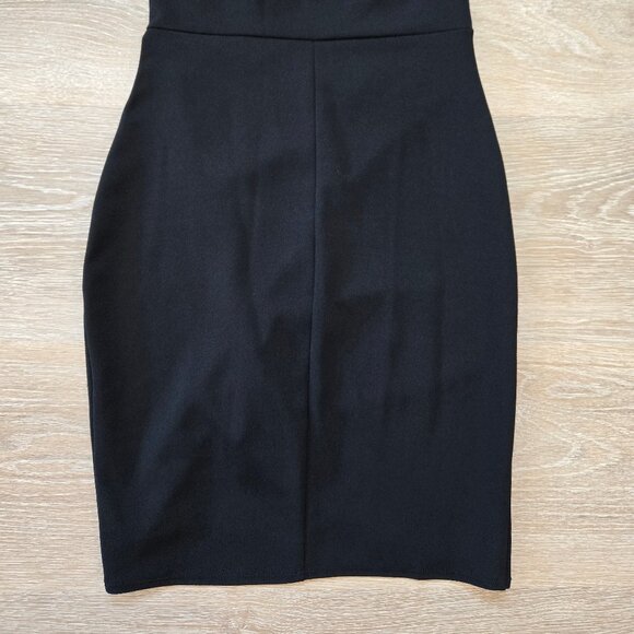Lulus Mini Short Sleeveless Dress Size Small Stretch Black Bodycon LBD - Picture 8 of 16